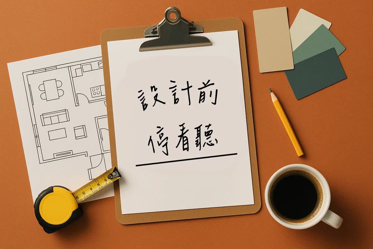 5個你不知道的裝潢小危機,設計師早就幫你防好了